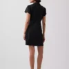 Empire-Waist Mini Shirtdress