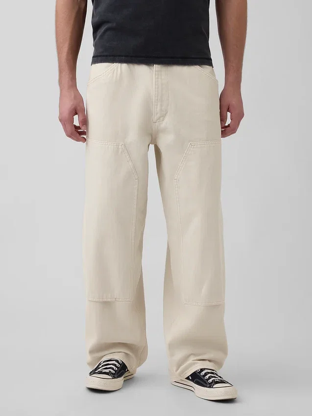 Extra Baggy Double-Knee Carpenter Jeans