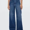 Extra High Rise Stride Wide-Leg Jeans
