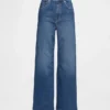 Extra High Rise Stride Wide-Leg Jeans