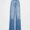 Extra High Rise Stride Wide-Leg Jeans
