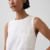 Eyelet Hem Mini Shift Dress
