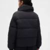 Faux Fur-Trim Puffer Jacket