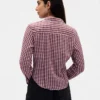 Flannel Fitted Plaid Shirt