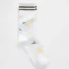 Floral Crew Socks