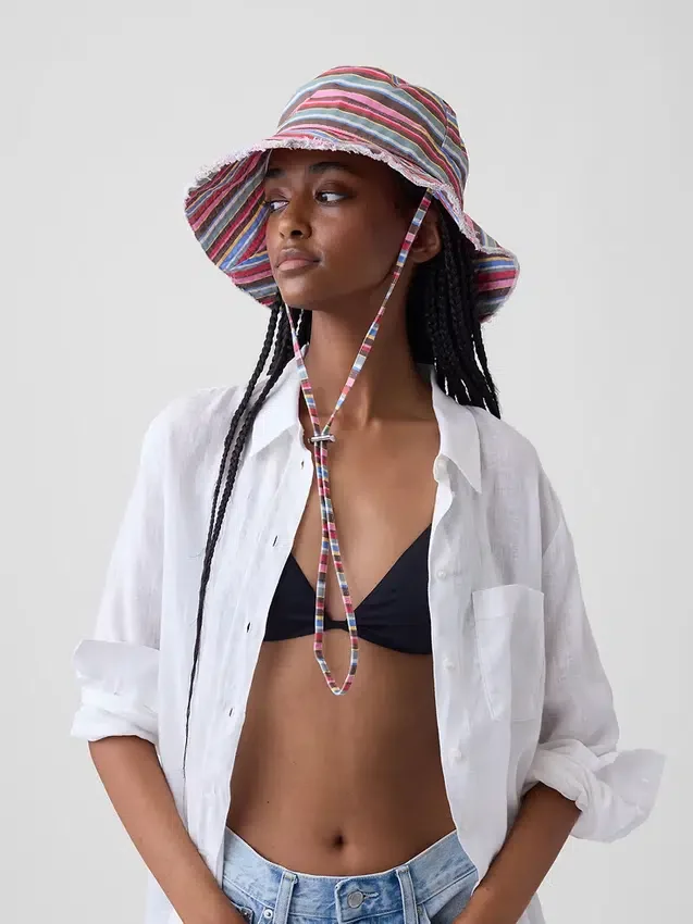 Frayed Bucket Hat