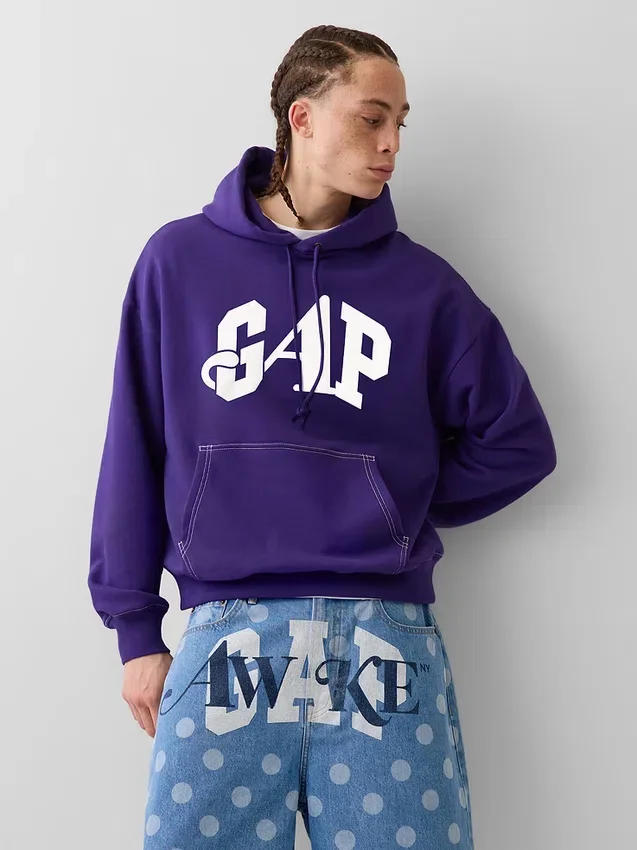 Gap × Awake Ny Heavyweight Oversized Logo Hoodie