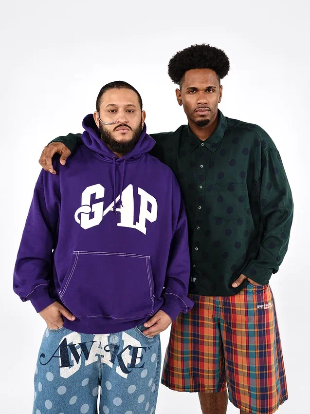 Gap × Awake Ny Heavyweight Oversized Logo Hoodie