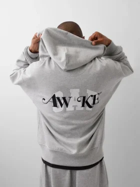 Gap × Awake Ny Heavyweight Oversized Logo Zip Hoodie