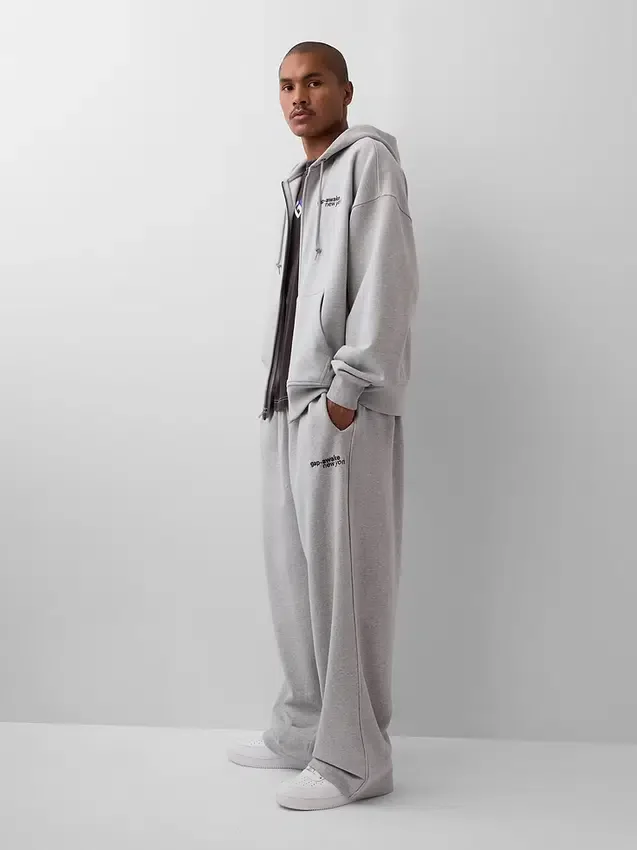 Gap × Awake Ny Heavyweight Oversized Logo Zip Hoodie