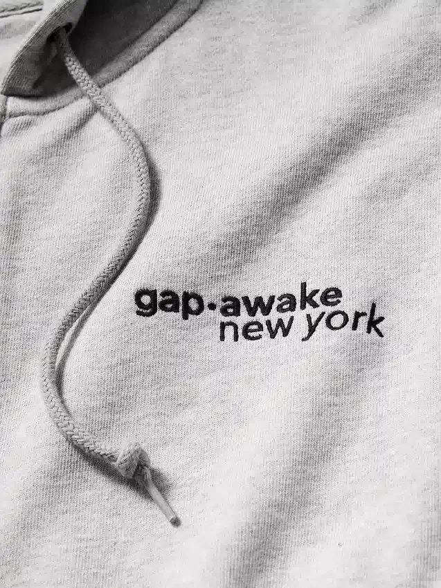 Gap × Awake Ny Heavyweight Oversized Logo Zip Hoodie