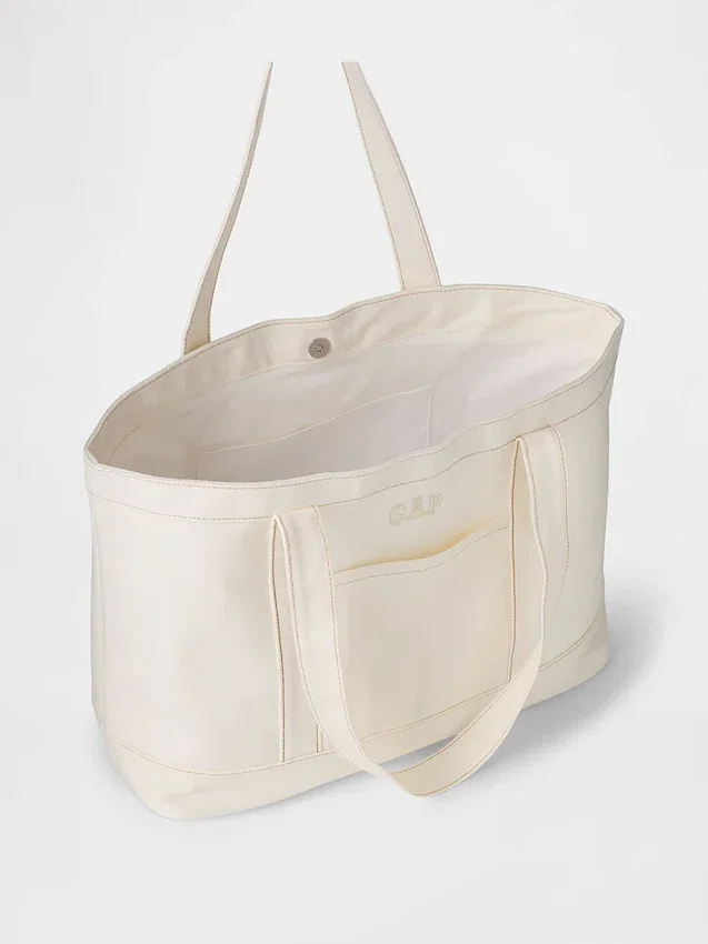 Gap Denim Logo Tote Bag