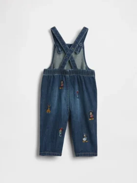 Gap × Disney Baby Denim Overalls