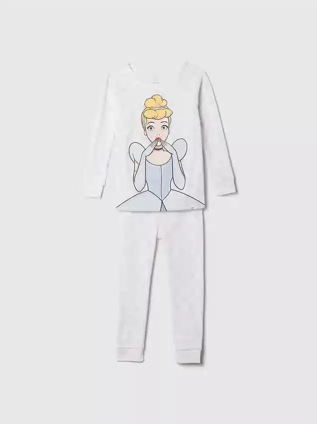 Gap × Disney Baby Organic Brushed Cotton Princess Pj Set