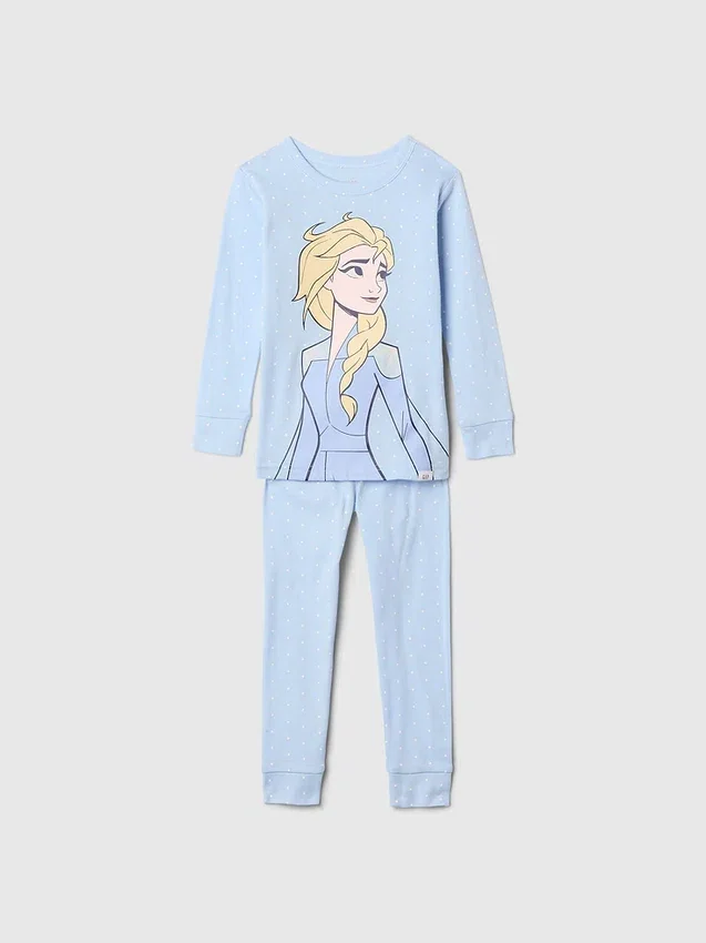 Gap × Disney Baby Organic Brushed Cotton Princess Pj Set