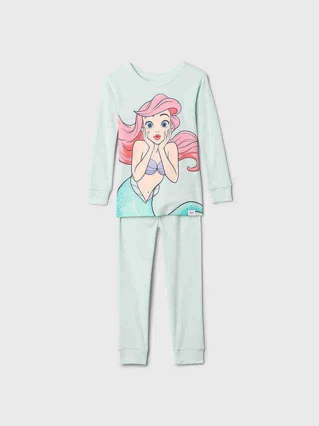 Gap × Disney Baby Organic Brushed Cotton Princess Pj Set