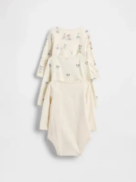 Gap × Disney Baby Organic Cotton Bodysuit (3-Pack)