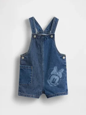 Gap × Disney Baby & Toddler Denim Shortalls