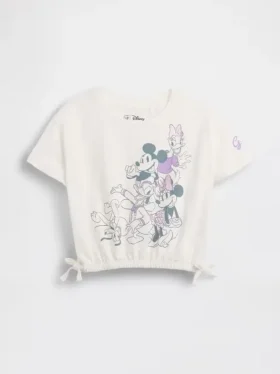 Gap × Disney Baby & Toddler Organic Cotton Bow Graphic T-Shirt