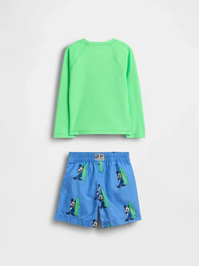 Gap × Disney Baby & Toddler Rash Guard Swim Set