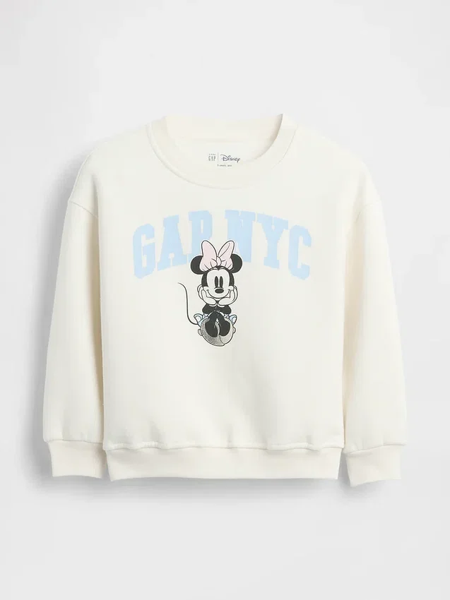 Gap × Disney Baby & Toddler Vintagesoft Nyc Logo Sweatshirt