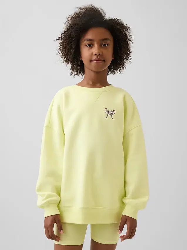 Gap × Disney Kids Vintagesoft Oversized Sweatshirt