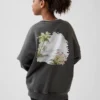 Gap × Disney Kids Vintagesoft Oversized Sweatshirt