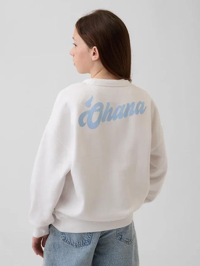 Gap × Disney Kids Vintagesoft Oversized Sweatshirt