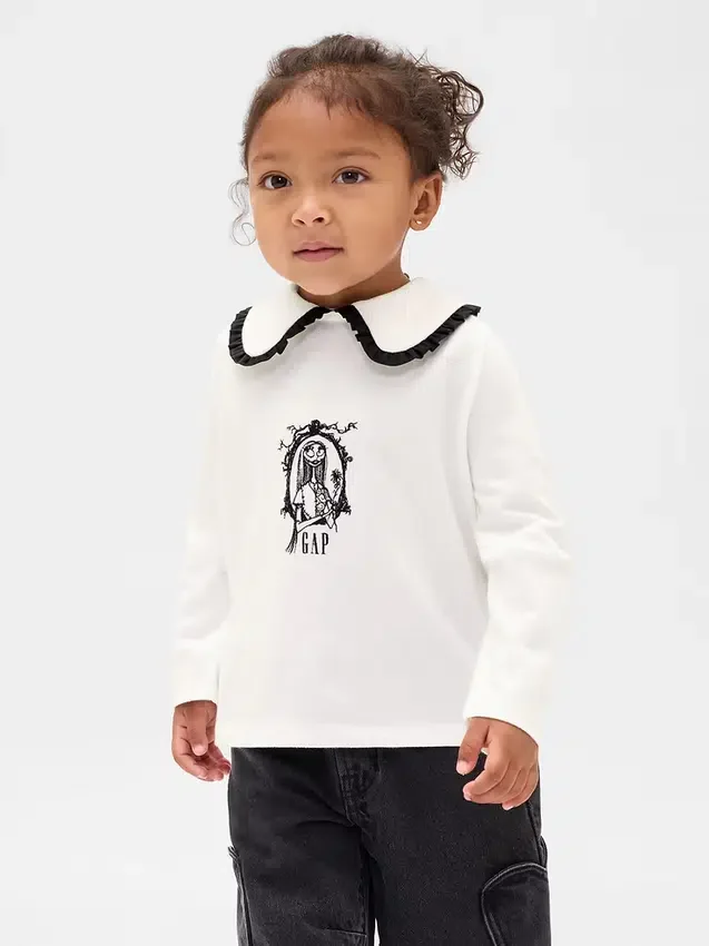 Gap × Disney Tim Burton's the Nightmare Before Christmas Baby & Toddler Sailor Top