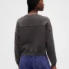 Gap × Disney Tim Burton's the Nightmare Before Christmas Heavyweight Skull Sweatshirt