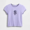 Gap × Disney Tim Burton's the Nightmare Before Christmas Kids Shrunken Graphic T-Shirt
