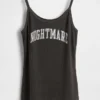 Gap × Disney Tim Burton's the Nightmare Before Christmas Mini Rib Tank Top
