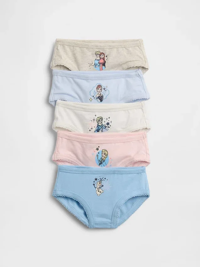Gap × Disney Toddler Organic Stretch Cotton Briefs (5-Pack)