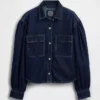 Gap × Hfr Balloon-Sleeve Denim Shirt by Latoucha