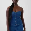 Gap × Hfr Denim Corset Top by Atelier Ndigo