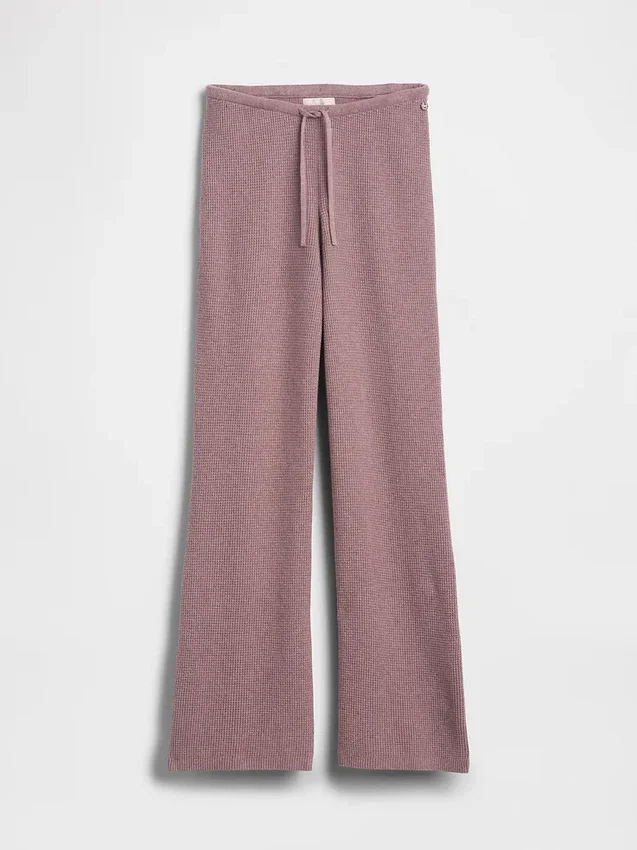 Gap × Summer Fridays Cashsoft Waffle Boot Pants