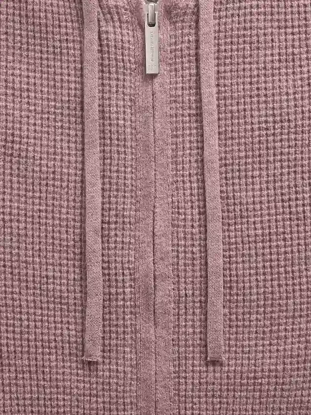 Gap × Summer Fridays Cashsoft Waffle Crop Hoodie
