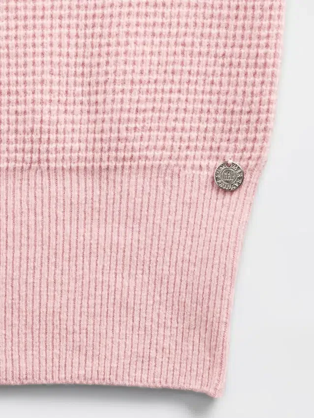 Gap × Summer Fridays Cashsoft Waffle Crop Hoodie