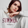 Gap × Summer Fridays Heavyweight Oversized Logo Hoodie