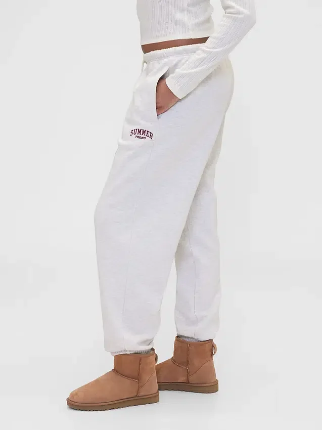 Gap × Summer Fridays Heavyweight Relaxed Logo Joggers