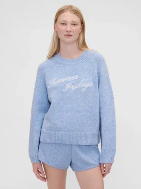 Gap × Summer Fridays Oversized Logo Sweater
