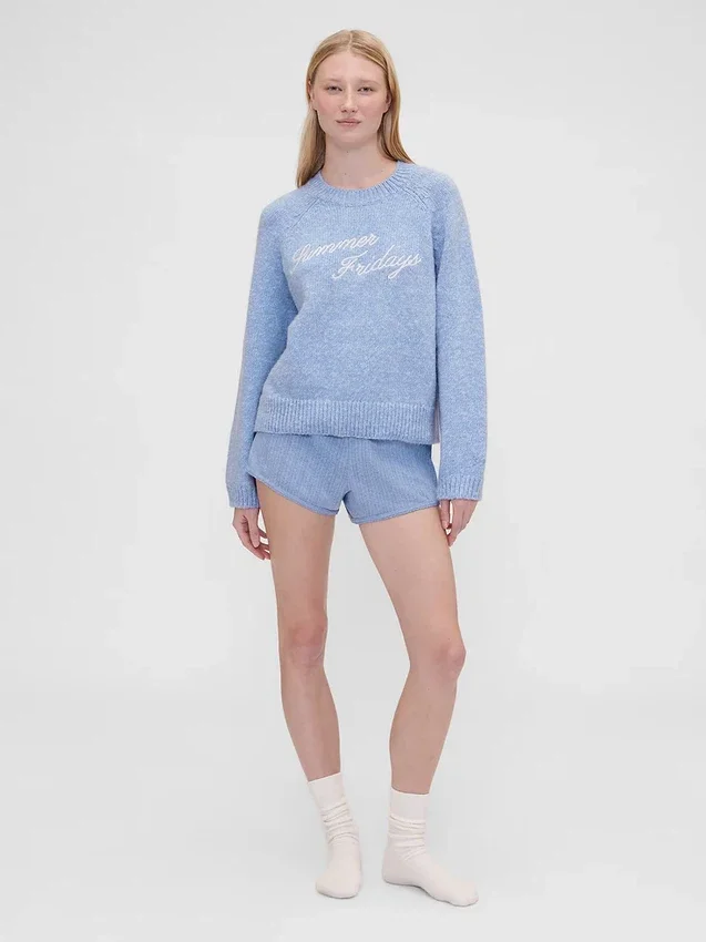 Gap × Summer Fridays Oversized Logo Sweater