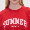 Gap × Summer Fridays Oversized Raglan Logo Sweatshirt