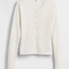Gap × Summer Fridays Pointelle Henley Pj Top