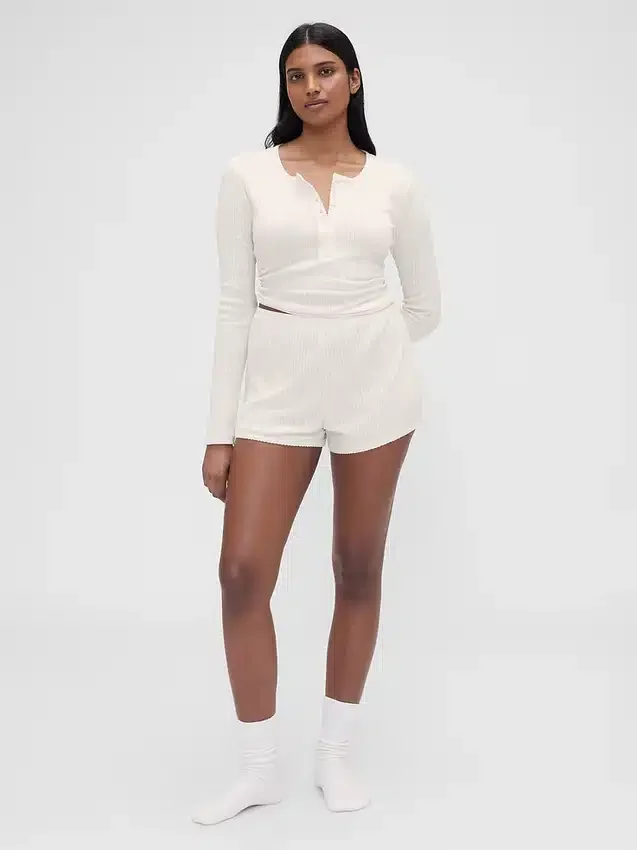 Gap × Summer Fridays Pointelle Pj Shorts