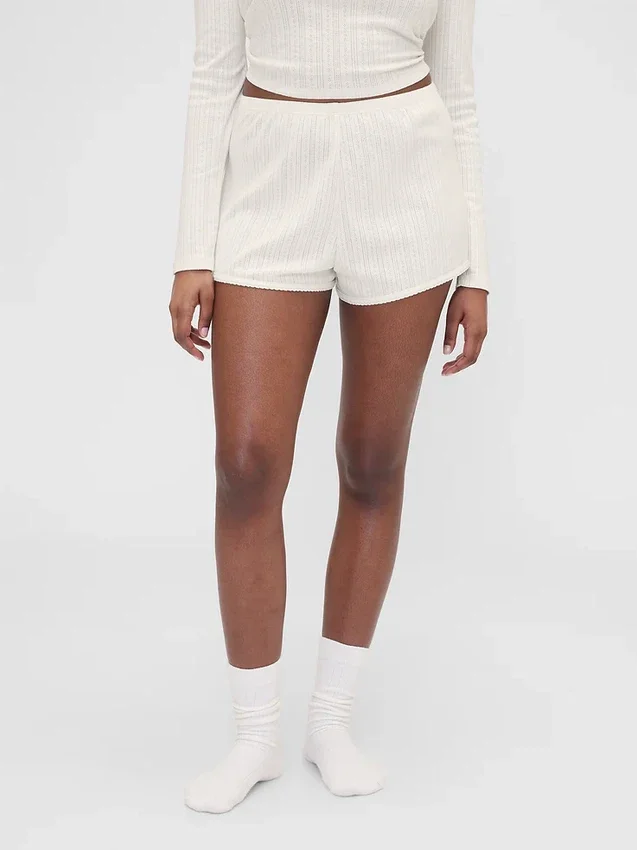 Gap × Summer Fridays Pointelle Pj Shorts