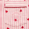 Gap × Summer Fridays Relaxed Flannel Hearts Pj Shirt