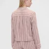 Gap × Summer Fridays Relaxed Flannel Stripe Pj Shirt