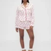 Gap × Summer Fridays Relaxed Poplin Kiss Pj Shirt