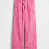 Gap × Summer Fridays Relaxed Poplin Stripe Pj Pants